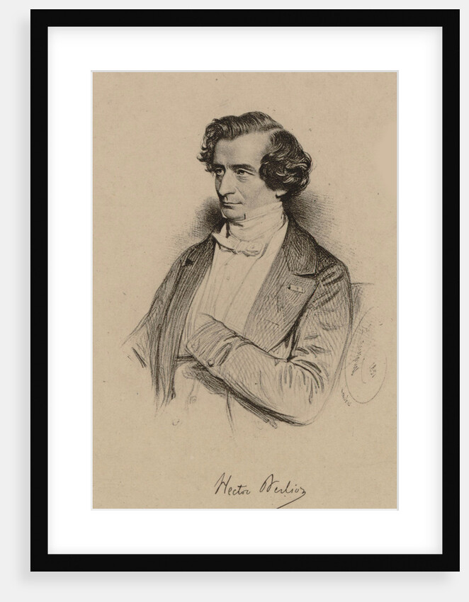 Portrait of Hector Berlioz, c. 1850 by Anonymous