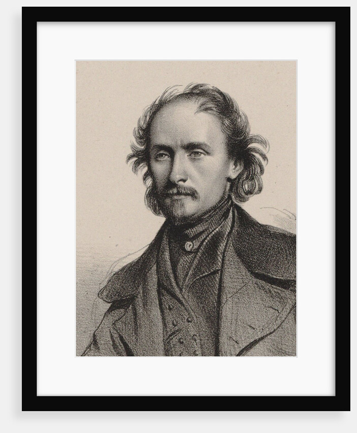 Portrait of the composer Henri Bertini, 1845 by Anonymous