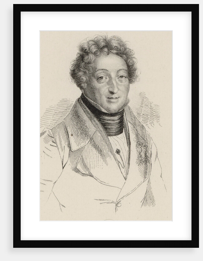 Portrait of the composer Henri-Montan Berton, 1830 by Anonymous