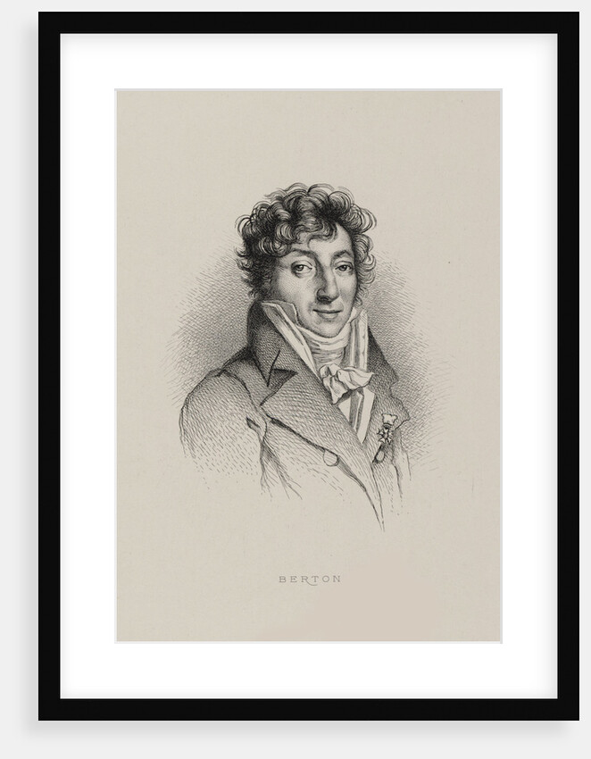 Portrait of the composer Henri-Montan Berton by Anonymous