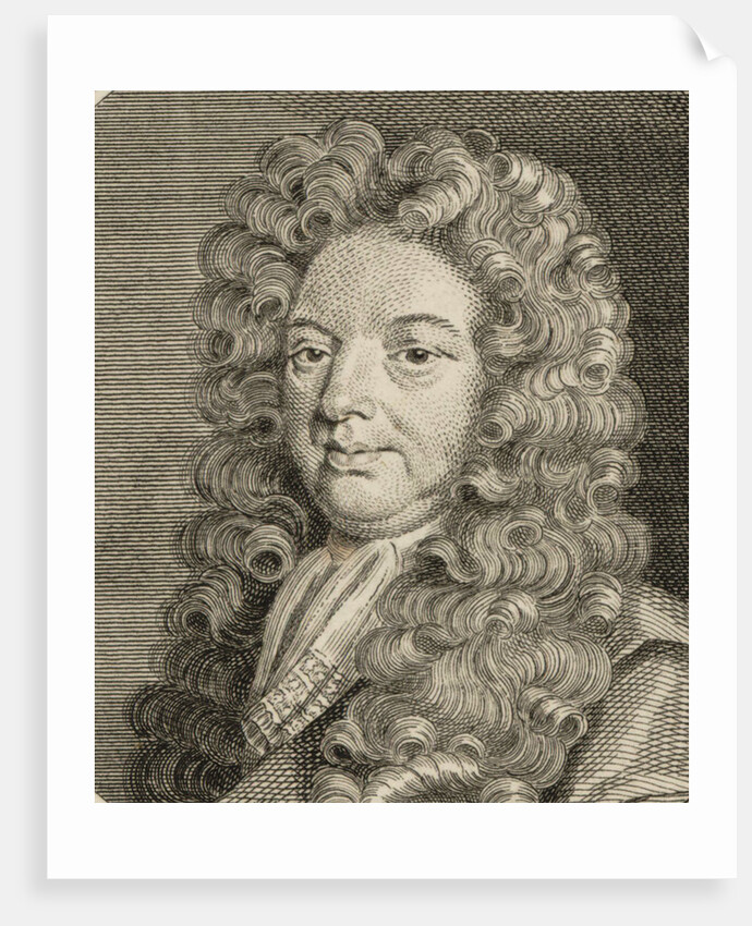 Portrait of the composer John Blow, um 1700 by Anonymous