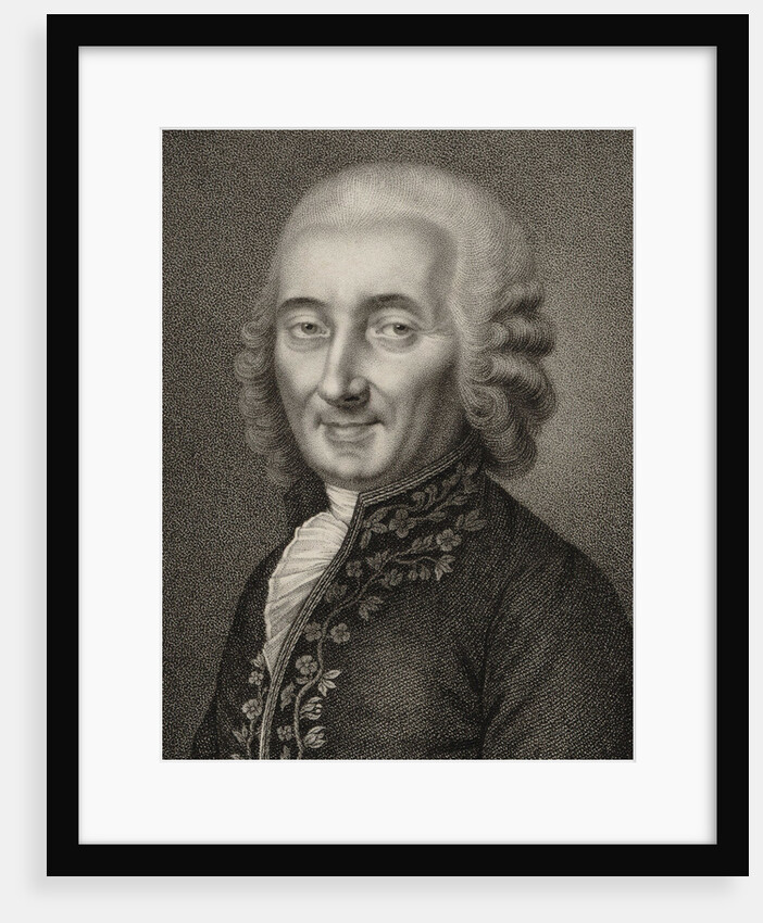Portrait of the composer Luigi Boccherini, 1814 by Anonymous