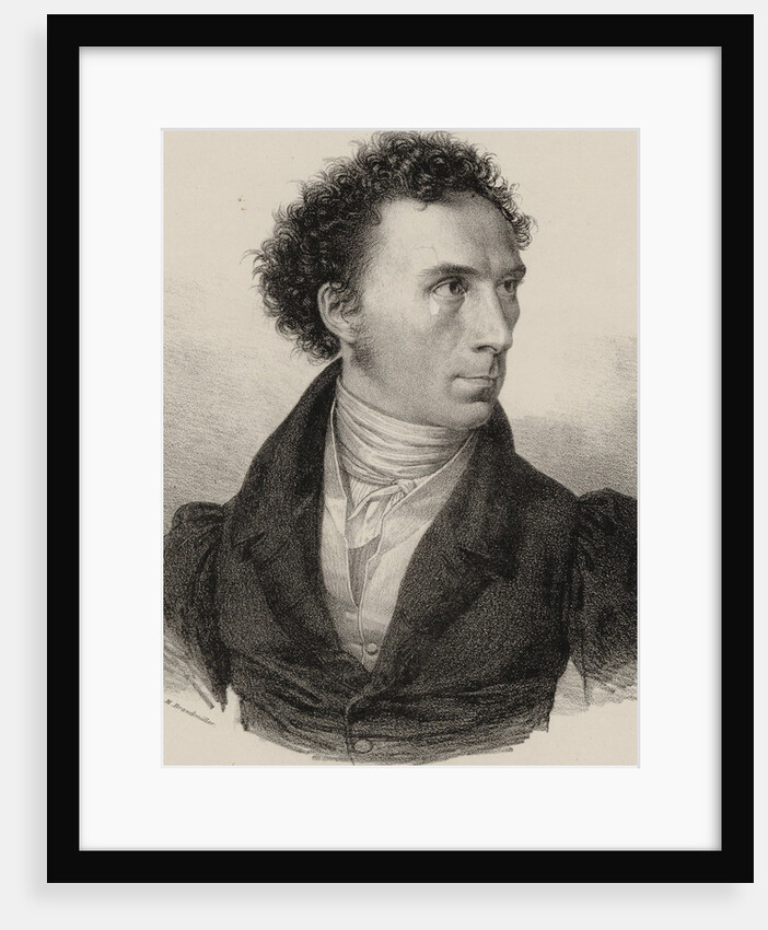 Portrait of the composer Theobald Böhm, 1830 by Anonymous