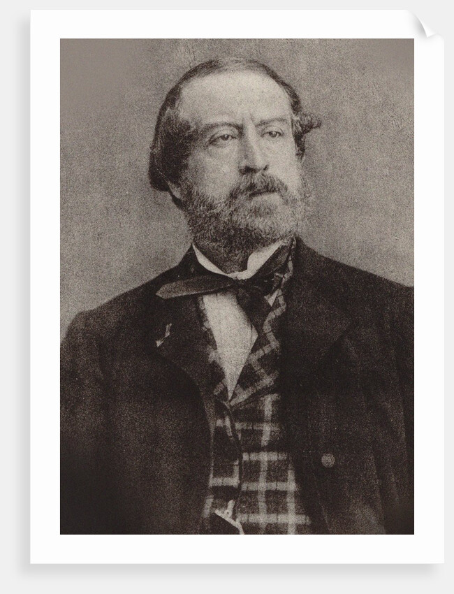 Portrait of the composer Adrien-Louis-Victor Boieldieu, 1870 by Anonymous