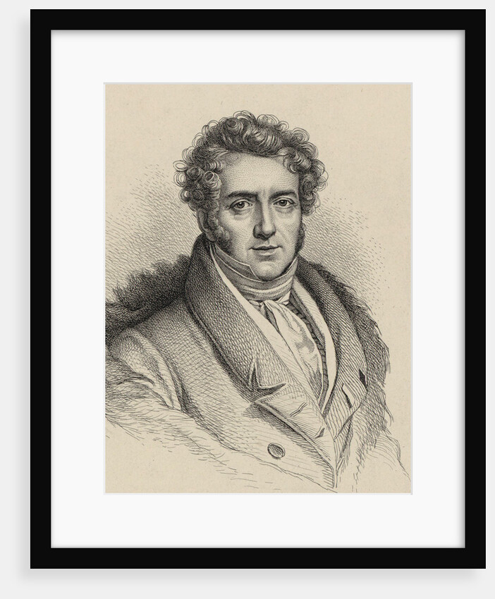 Portrait of the composer François-Adrien Boïeldieu by Anonymous