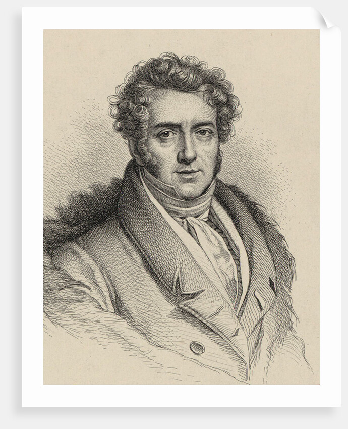 Portrait of the composer François-Adrien Boïeldieu by Anonymous