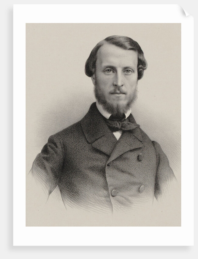 Portrait of the composer Georges Bousquet, 1854 by Anonymous