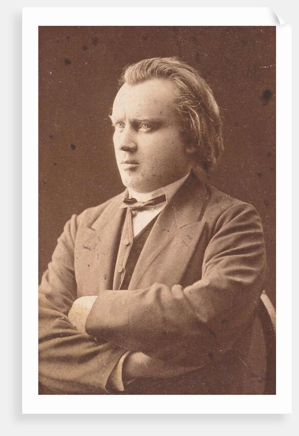 Portrait of the composer Johannes Brahms, 1872 by Anonymous