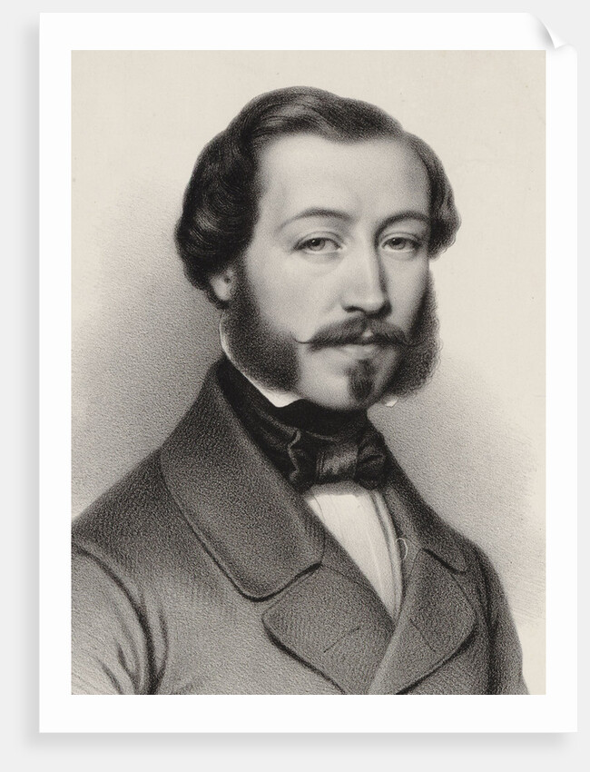 Portrait of the composer Frédéric Brisson, 1860 by Anonymous