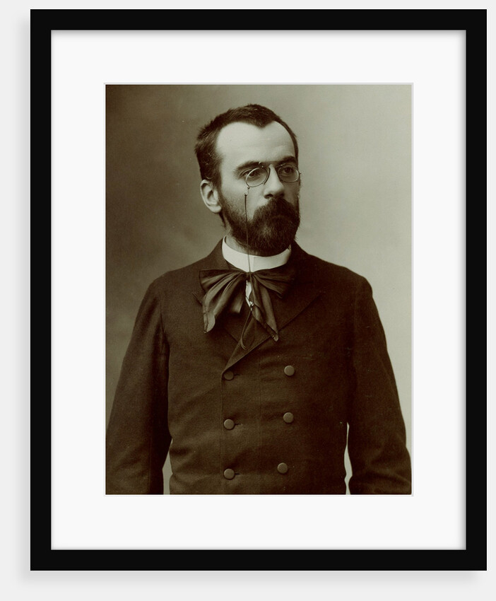 Portrait of the composer Alfred Bruneau, 1893-1894 by Anonymous