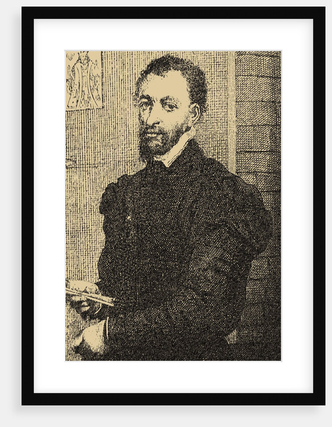 Portrait of Jean-Baptiste Alliette, known as Etteilla. From: Livre du Destin or Book of by Anonymous