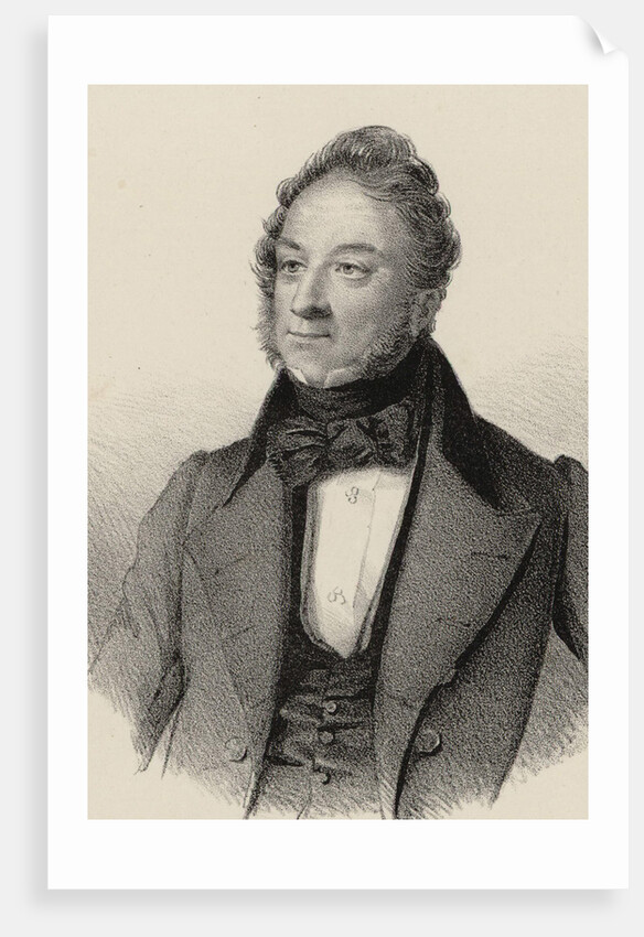 Portrait of the composer Catterino Cavos, 1820 by Anonymous