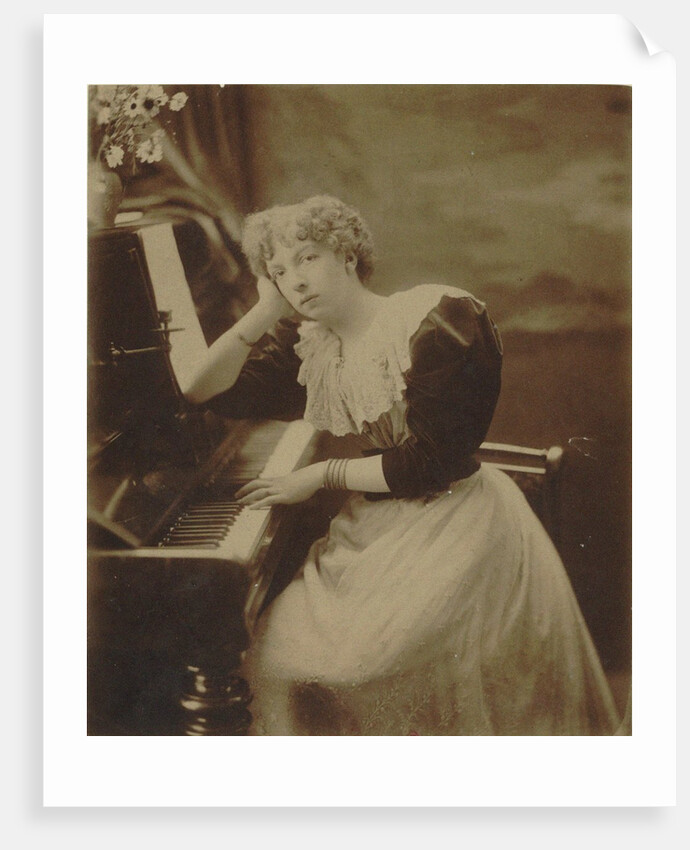 Portrait of the composer Cécile Chaminade, 1890 by Anonymous
