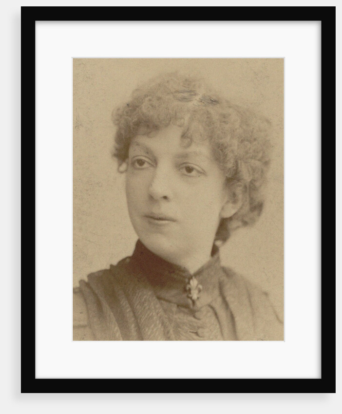 Portrait of the composer Cécile Chaminade, 1885 by Anonymous