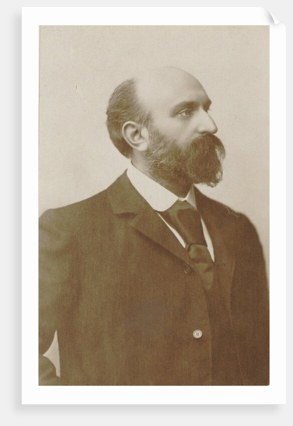 Portrait of the composer Ernest Chausson, 1890 by Anonymous