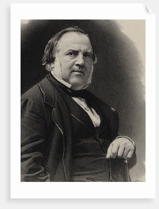 Portrait of the composer Antoine-Louis Clapisson, 1862 by Anonymous