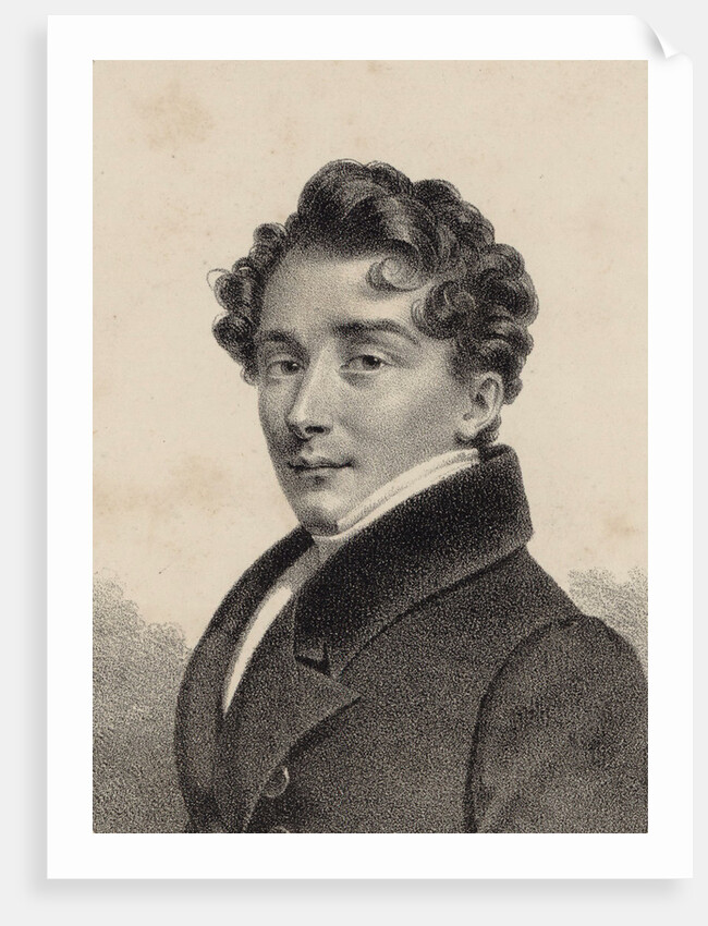 Portrait of the ballet dancer Jean-François Coulon, 1825 by Anonymous