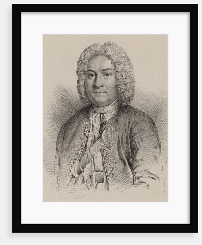 Portrait of the composer François Couperin by Anonymous