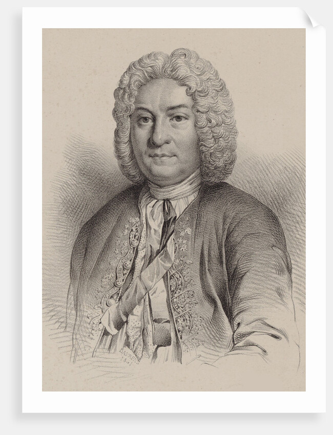 Portrait of the composer François Couperin by Anonymous