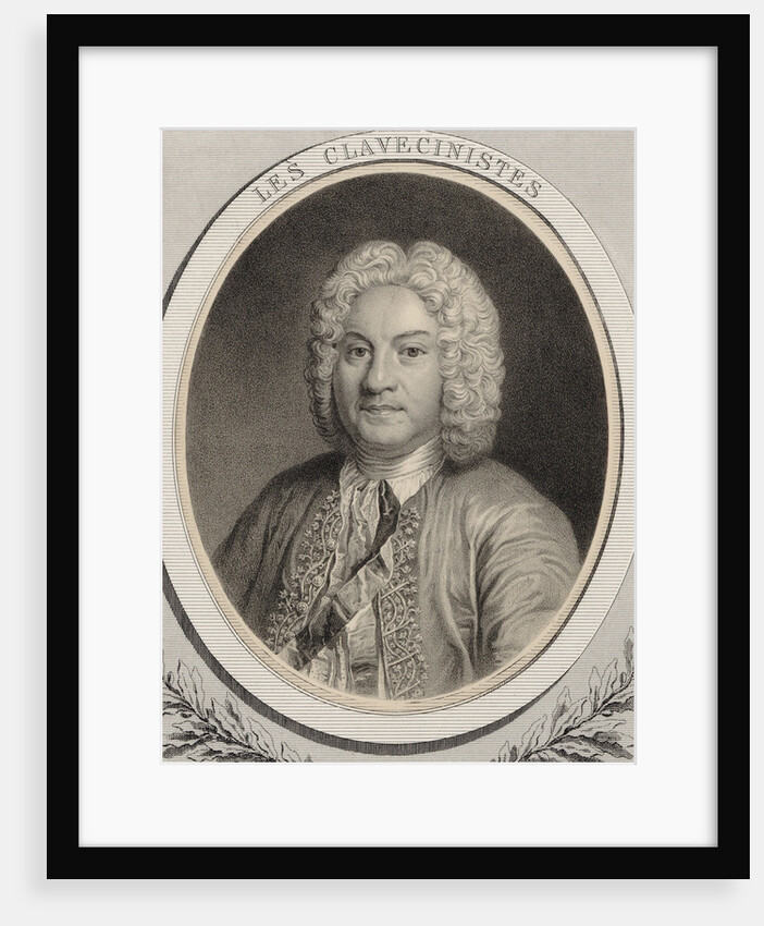 Portrait of the composer François Couperin by Anonymous