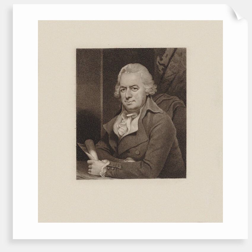 Portrait of the composer Wilhelm Cramer, 1794 by Anonymous