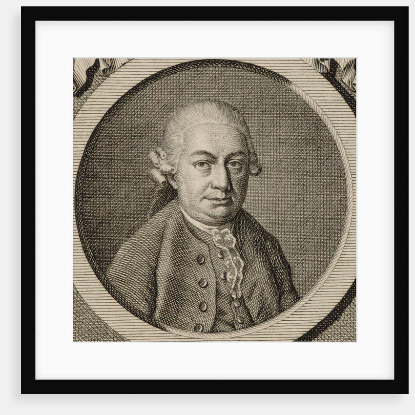 Portrait of the composer Carl Philipp Emanuel Bach by Anonymous