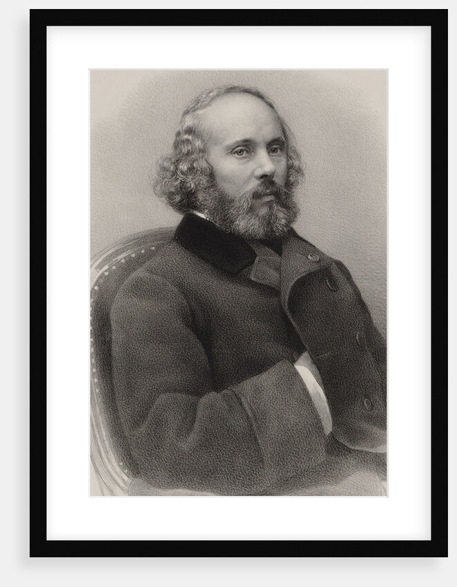 Portrait of the composer Félicien David, 1870 by Anonymous