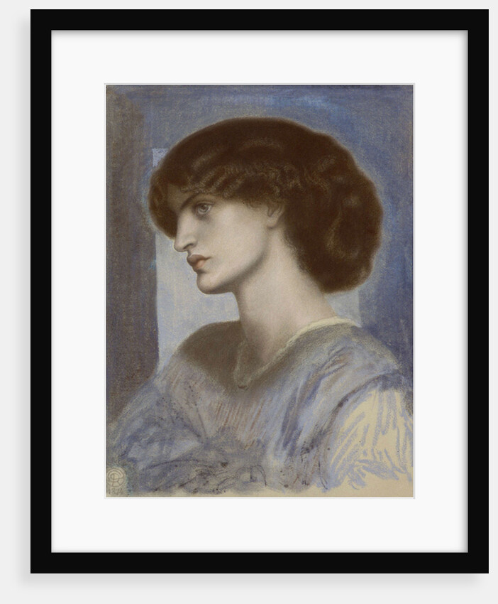 Portrait of Jane Morris, 1868-1874 by Anonymous