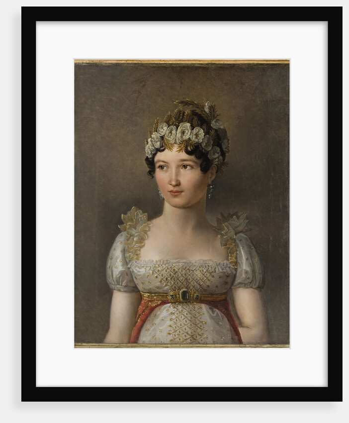 Portrait of Caroline Bonaparte, Princesse Française, Grand Duchess of Berg and Cleves, Q by Anonymous