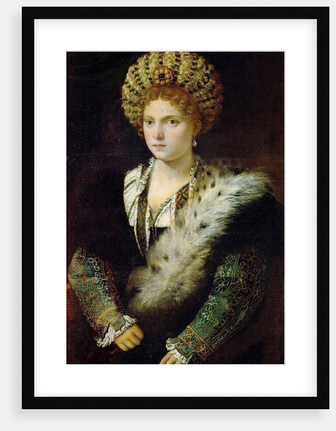 Portrait of Isabella dEste, c.1535 by Anonymous