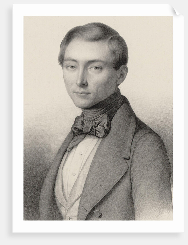 Portrait of the composer Jules Déjazet, 1840s by Anonymous