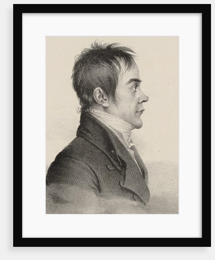 Portrait of the composer Dominique Dellamaria, 1800s by Anonymous