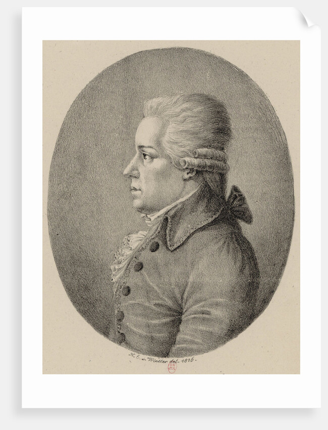 Portrait of the composer Carl Ditters von Dittersdorf, 1816 by Anonymous