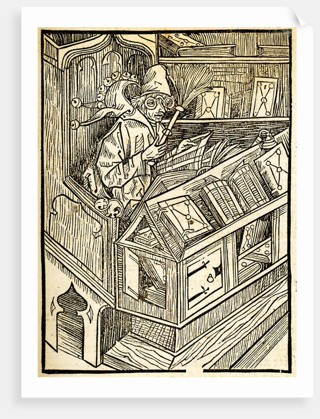 Illustration to the book Ship of Fools by Sebastian Brant, 1497 by Anonymous