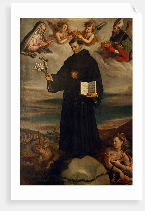 Saint Nicholas of Tolentino, 1588 by Anonymous