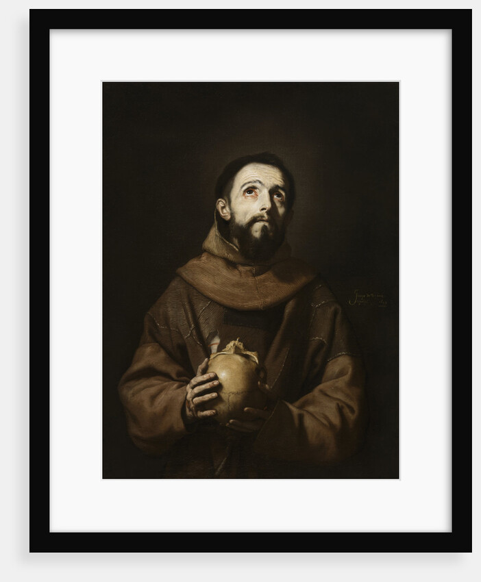 Saint Francis receiving the Stigmata, 1643 by Anonymous