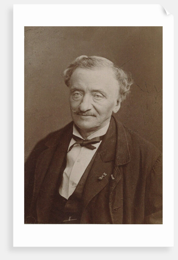 Portrait of the composer Antoine Elwart, c. 1870 by Anonymous