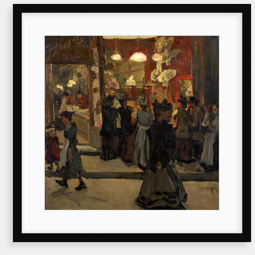 Marss hat shop at the Nieuwendijk in Amsterdam, 1893 by Anonymous