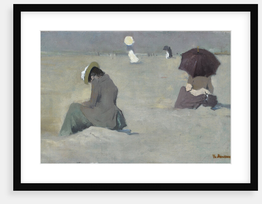 Beach at Scheveningen by Anonymous