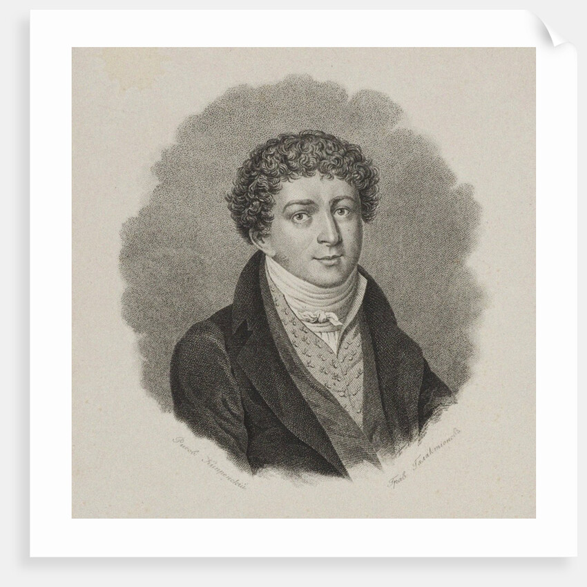 Portrait of the Poet Konstantin Nikolayevich Batyushkov by Anonymous