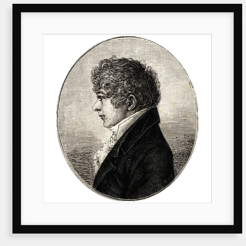 Portrait of the Poet Konstantin Nikolayevich Batyushkov by Anonymous