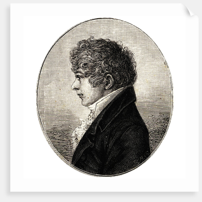 Portrait of the Poet Konstantin Nikolayevich Batyushkov by Anonymous
