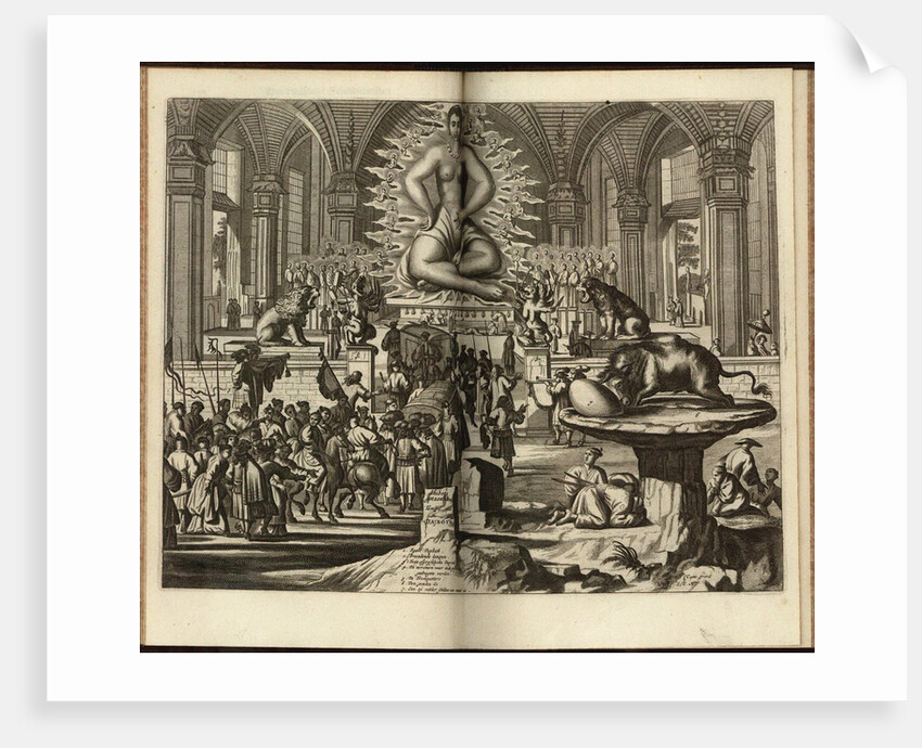 Illustration from: Gedenkwaerdige Gesantschappen der Oost-Indische Maetschappy int Vereenigde Neder by Anonymous