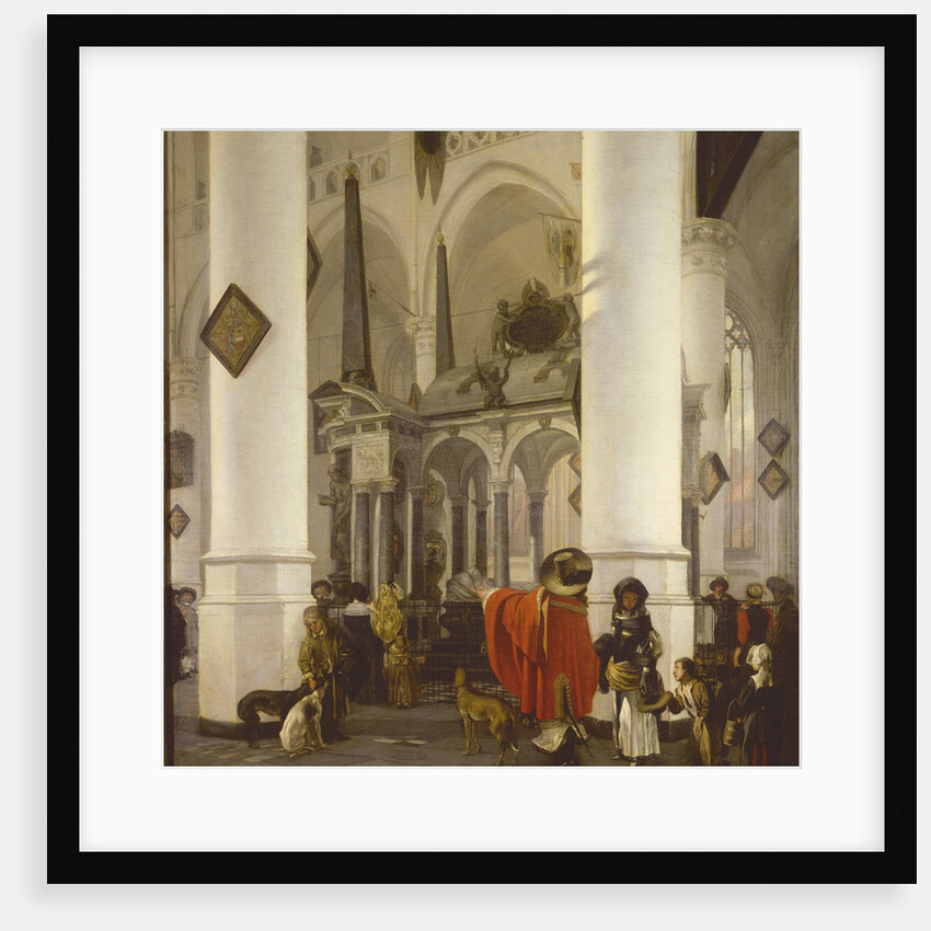 The Tomb of William the Silent in the Nieuwe Kerk in Delft, 1656 by Anonymous