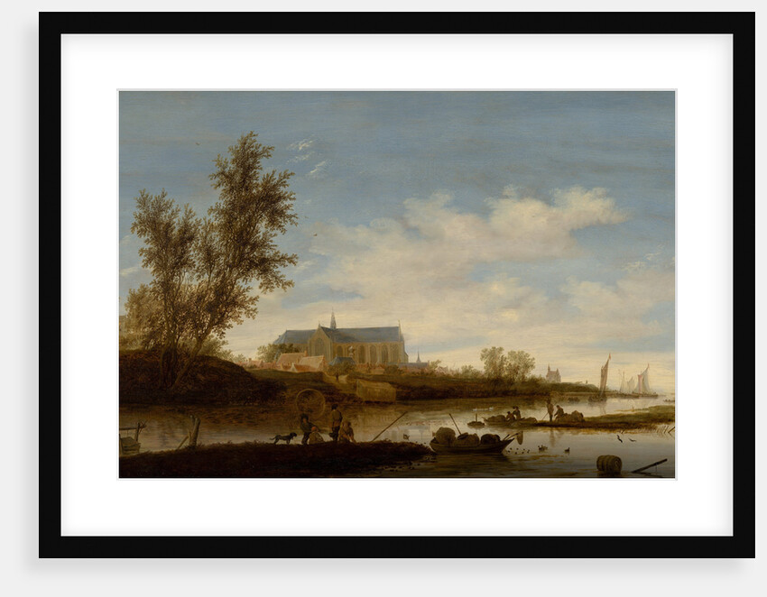 View of the Grote of Sint-Laurenskerk in Alkmaar, 1644 by Anonymous