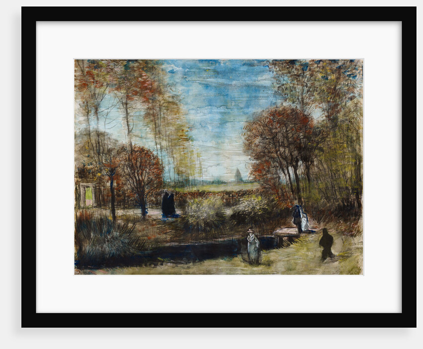 The Parsonage Garden at Nuenen, 1885 by Anonymous
