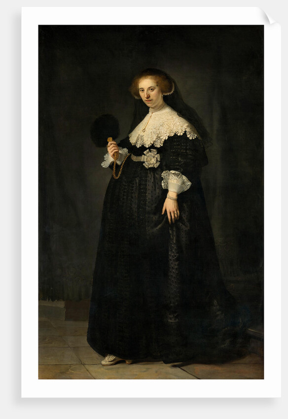 Portrait of Oopjen Coppit, 1634 by Anonymous