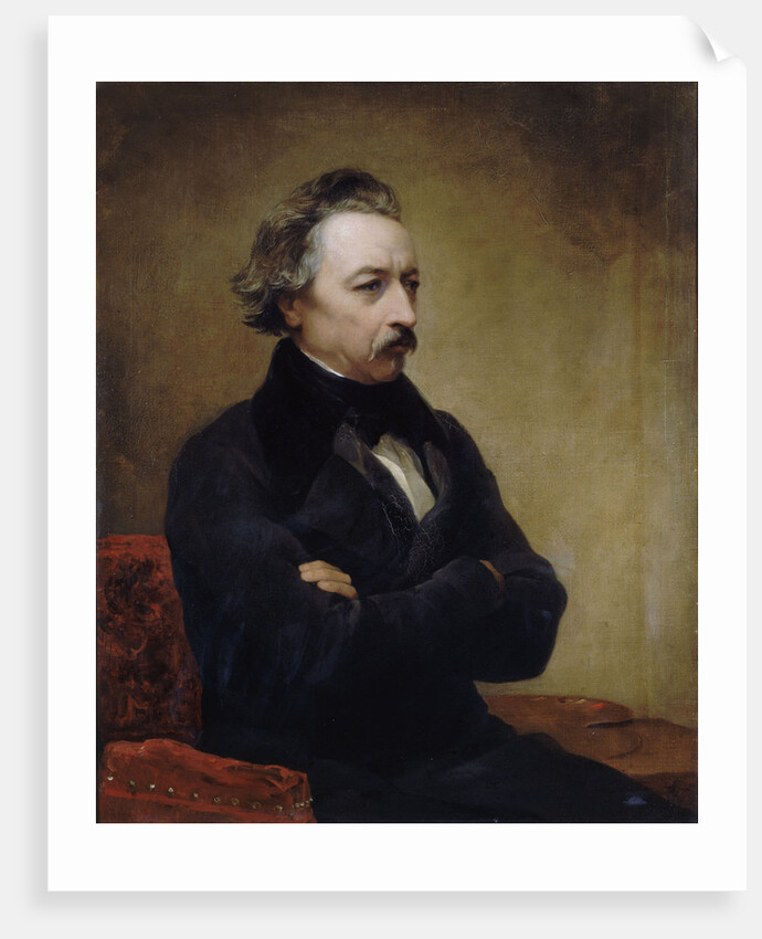 Portrait of Ary Scheffer, c. 1840 by Anonymous