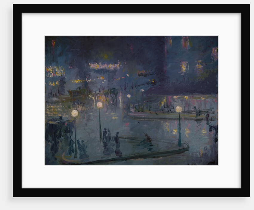 Place de Rome at Night, 1905 by Anonymous