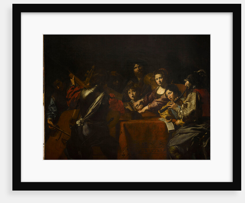 Concert with Eight Figures, 1628?1630 by Anonymous